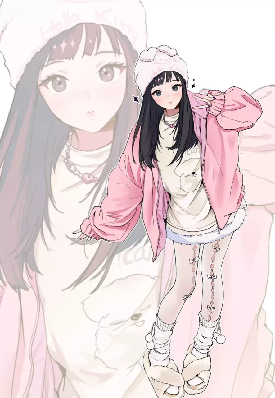 可爱少女壁纸合集#壁纸# #漫画