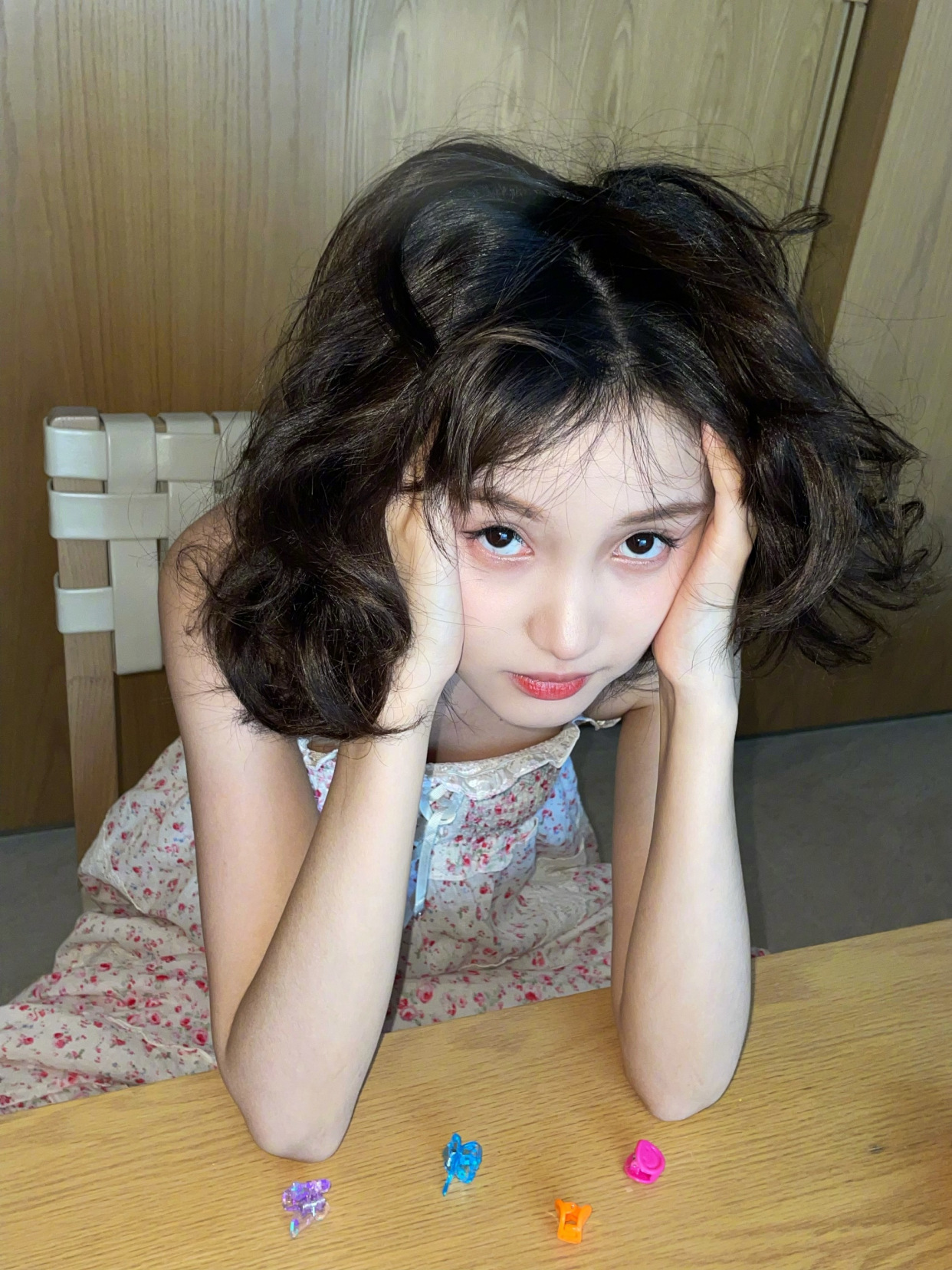 "美少女"林小宅:甜美可爱,青春靓丽