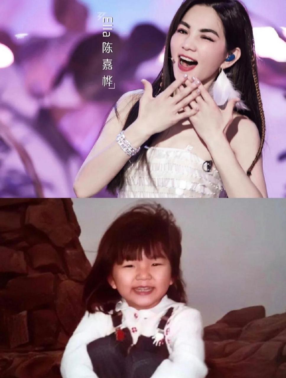 ella童年照,小时候好可爱呀.