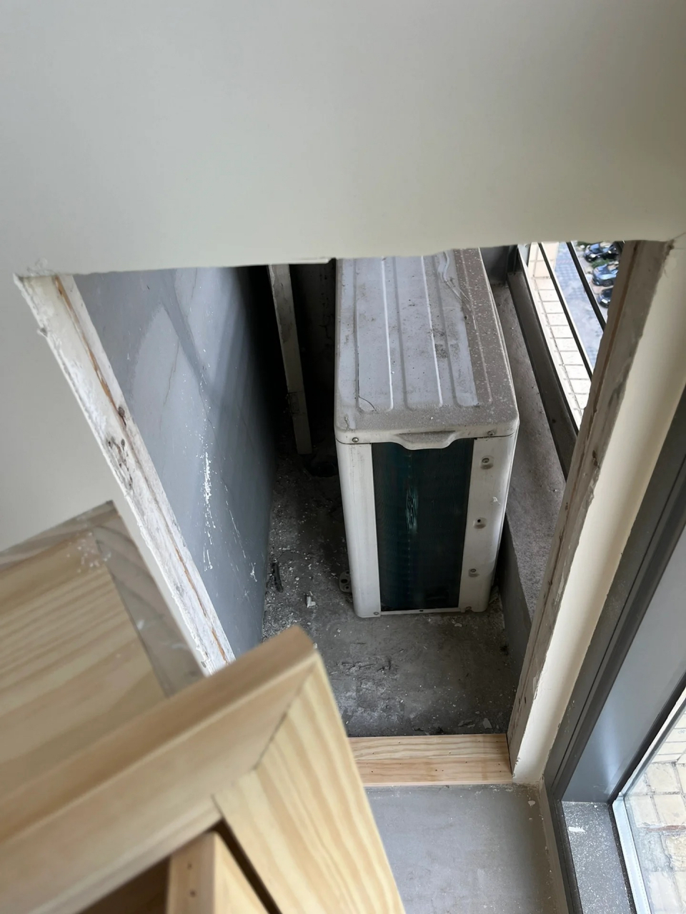 空调机位改造收纳柜.