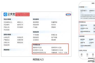 企查查升级「科技型企业」数据库！实时数据一键可查