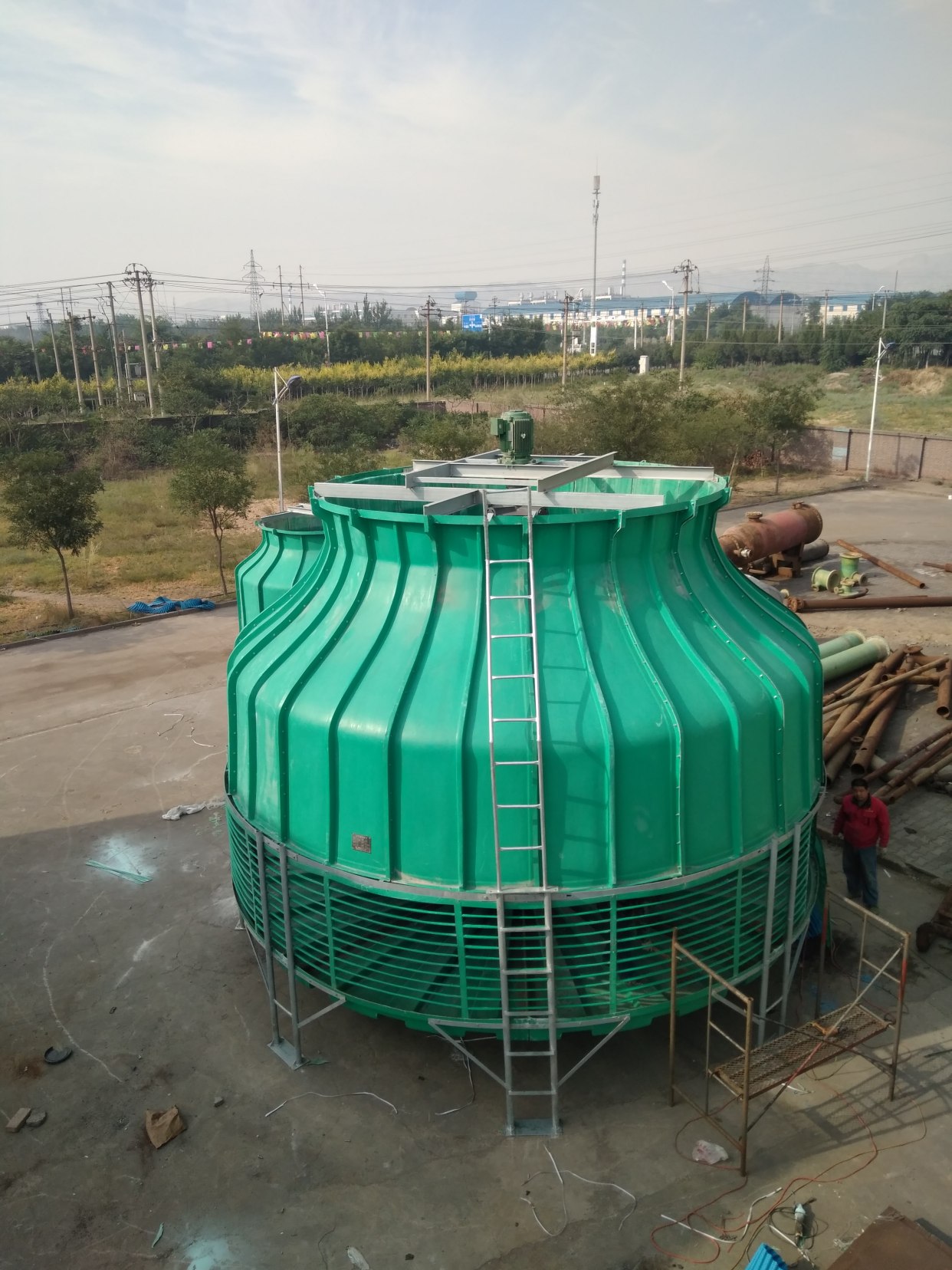 500吨圆形凉水塔