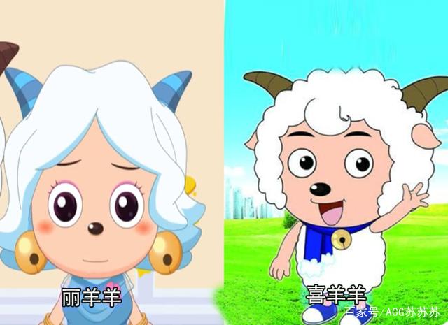 《喜羊羊与灰太狼》主角们与母亲的相似点,懒羊羊绝对是亲生的