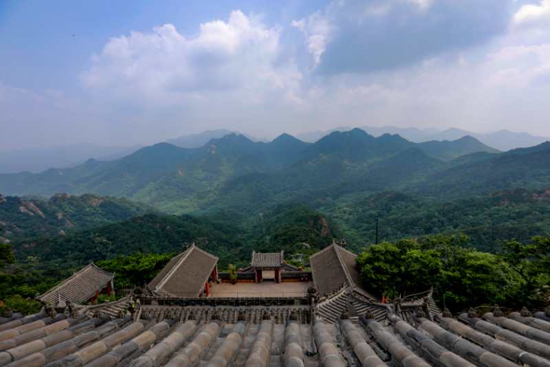 鞍山千山五佛顶景色好美