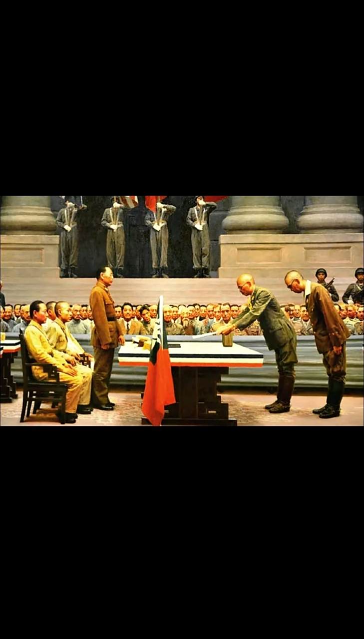 1945年8月15日,小日本9591宣布无条件投降,中国14年抗战终于结束.