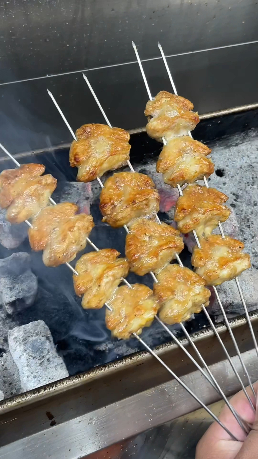 烧烤美食烤凤尾