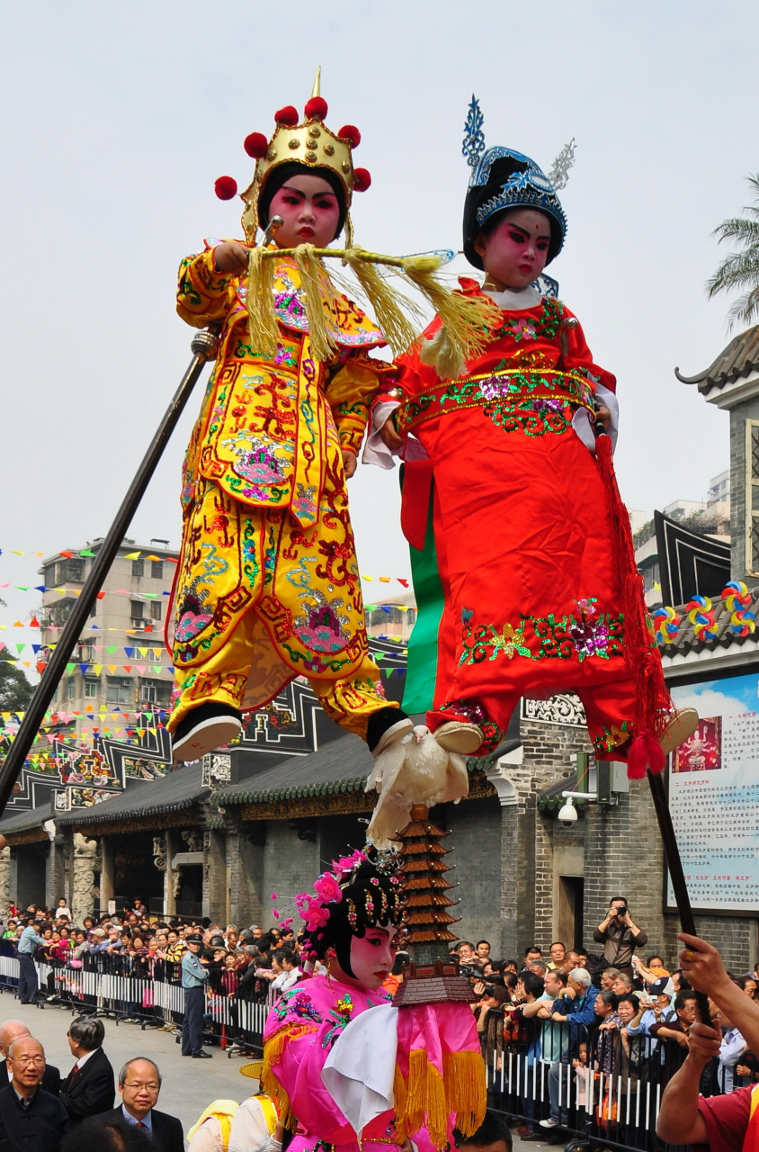 阔别三年的中山南朗崖口飘色6月23日重启啦!