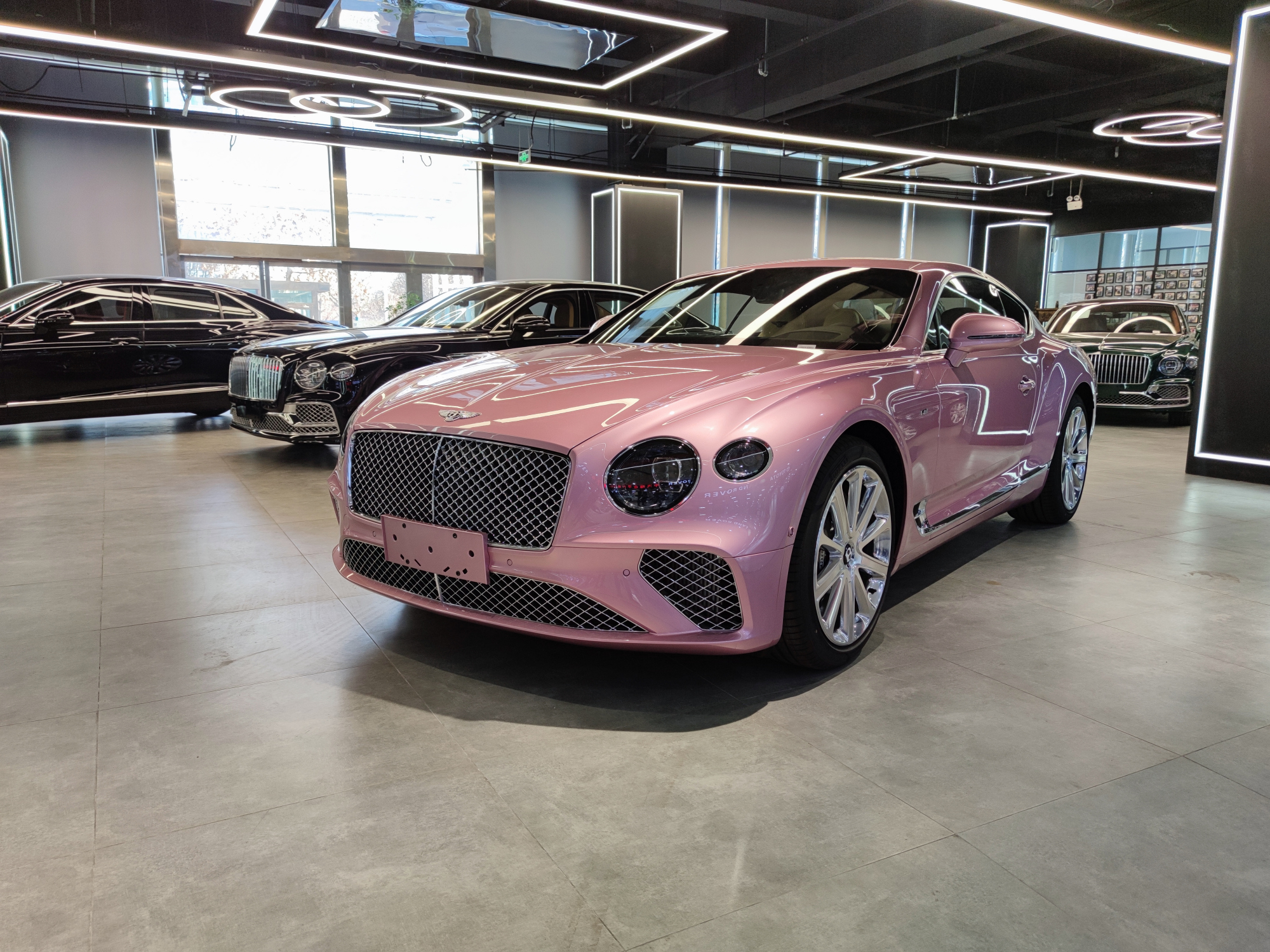 宾利欧陆gt4.0激情粉