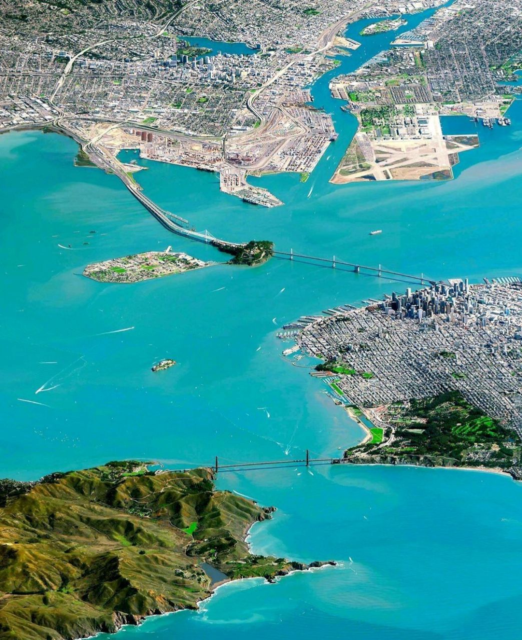 湾区发展的典范,美国旧金山大湾区.