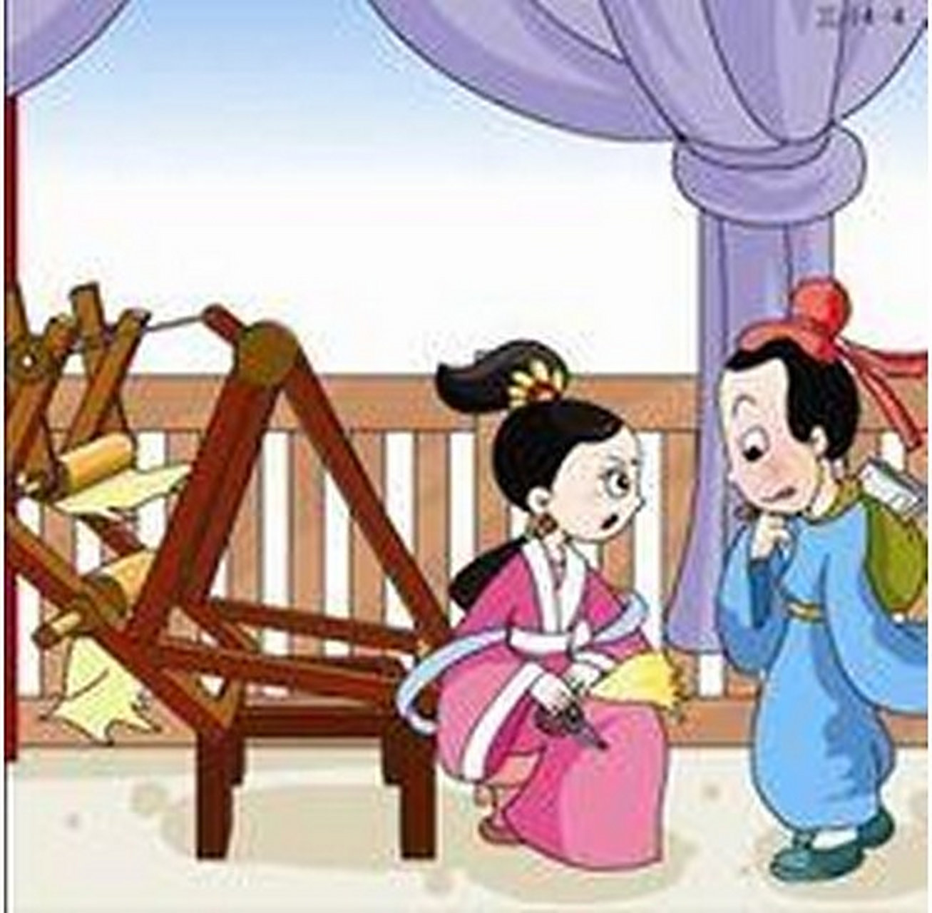 婚后不久乐羊子便离家去外地拜师求学. 一年之后,乐羊子便突然回家.