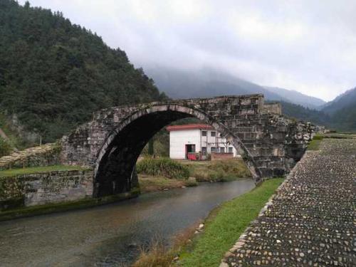 江西这座石桥,建于清朝道光年间,曾是3元人民币纸币的背景