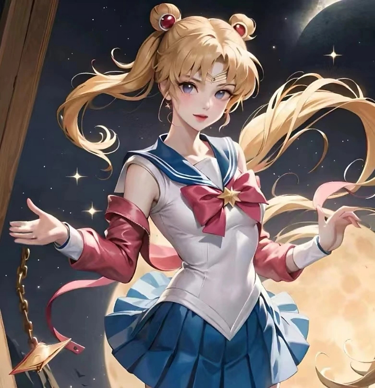 ai绘画|少女心月野兔1