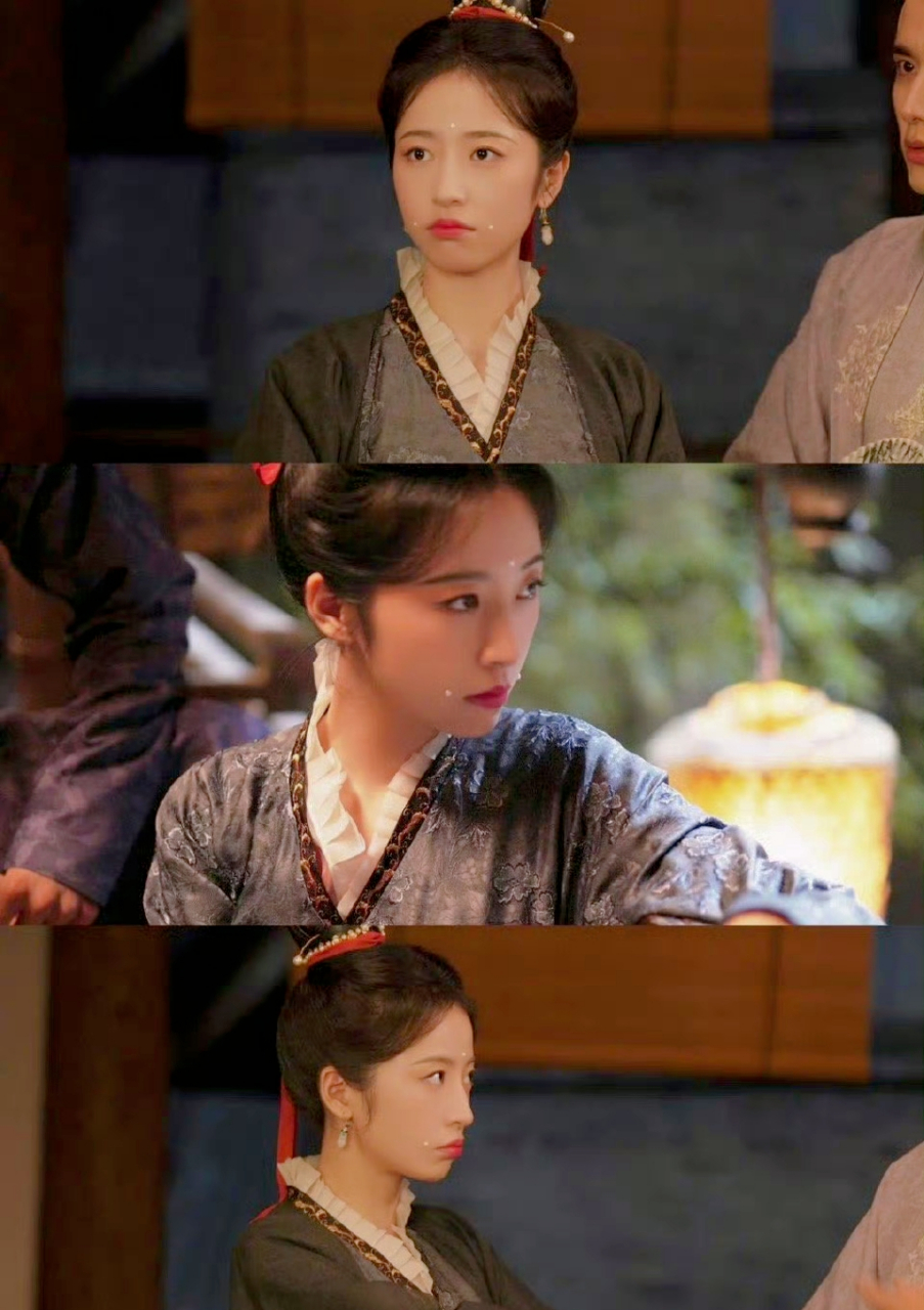 周雨彤《大宋少年志2》珍珠妆造型靓不靓女呢 #周雨彤大宋少年志2