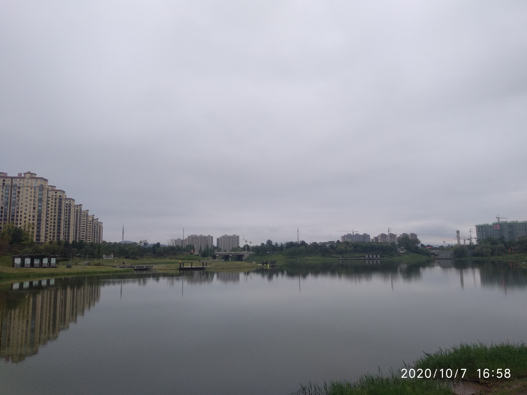国庆节游宜春万载龙湖公园