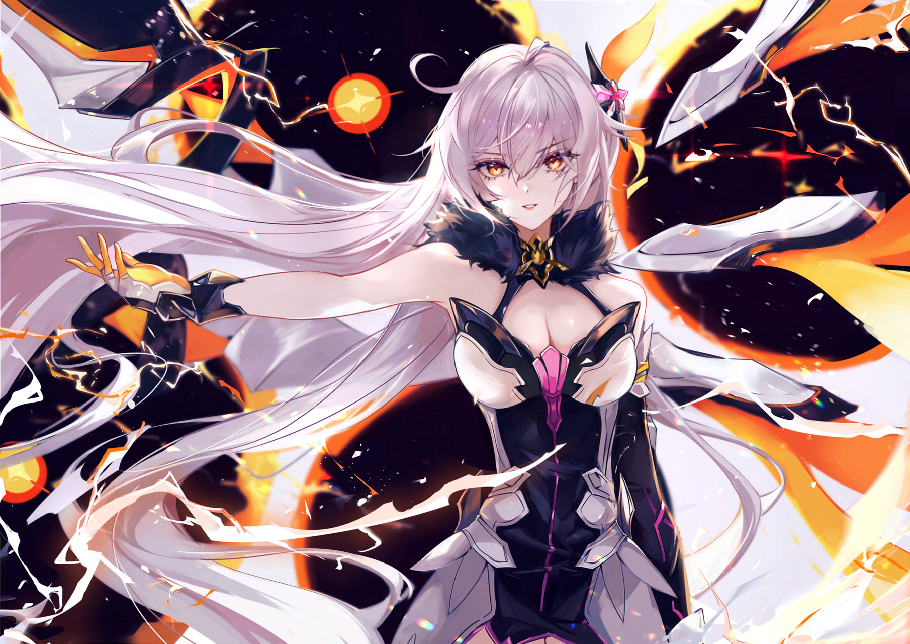 始源律者与终焉律者#崩坏3#  画师:vardan