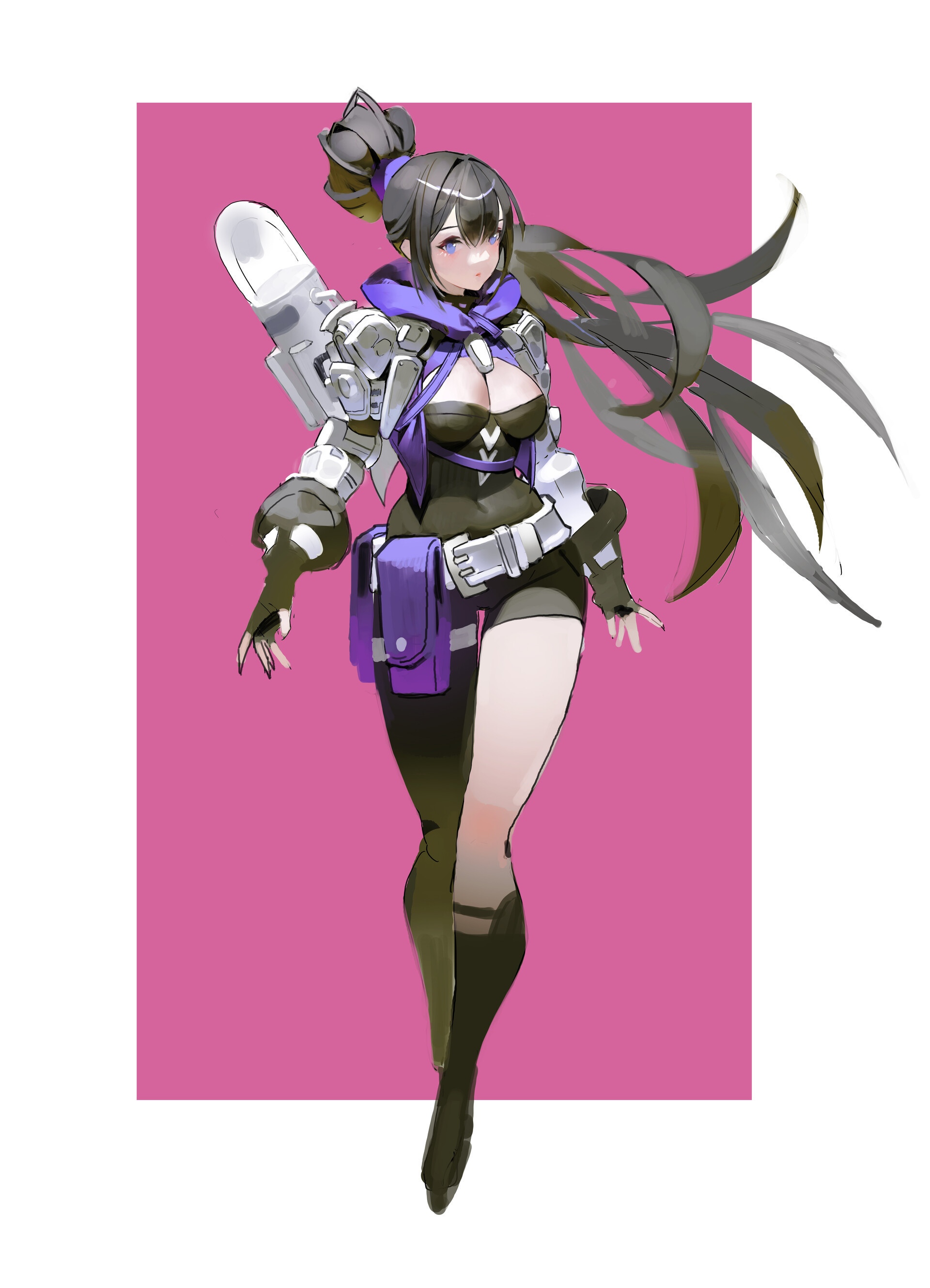 画师hyeonsick choi动漫角色插画欣赏