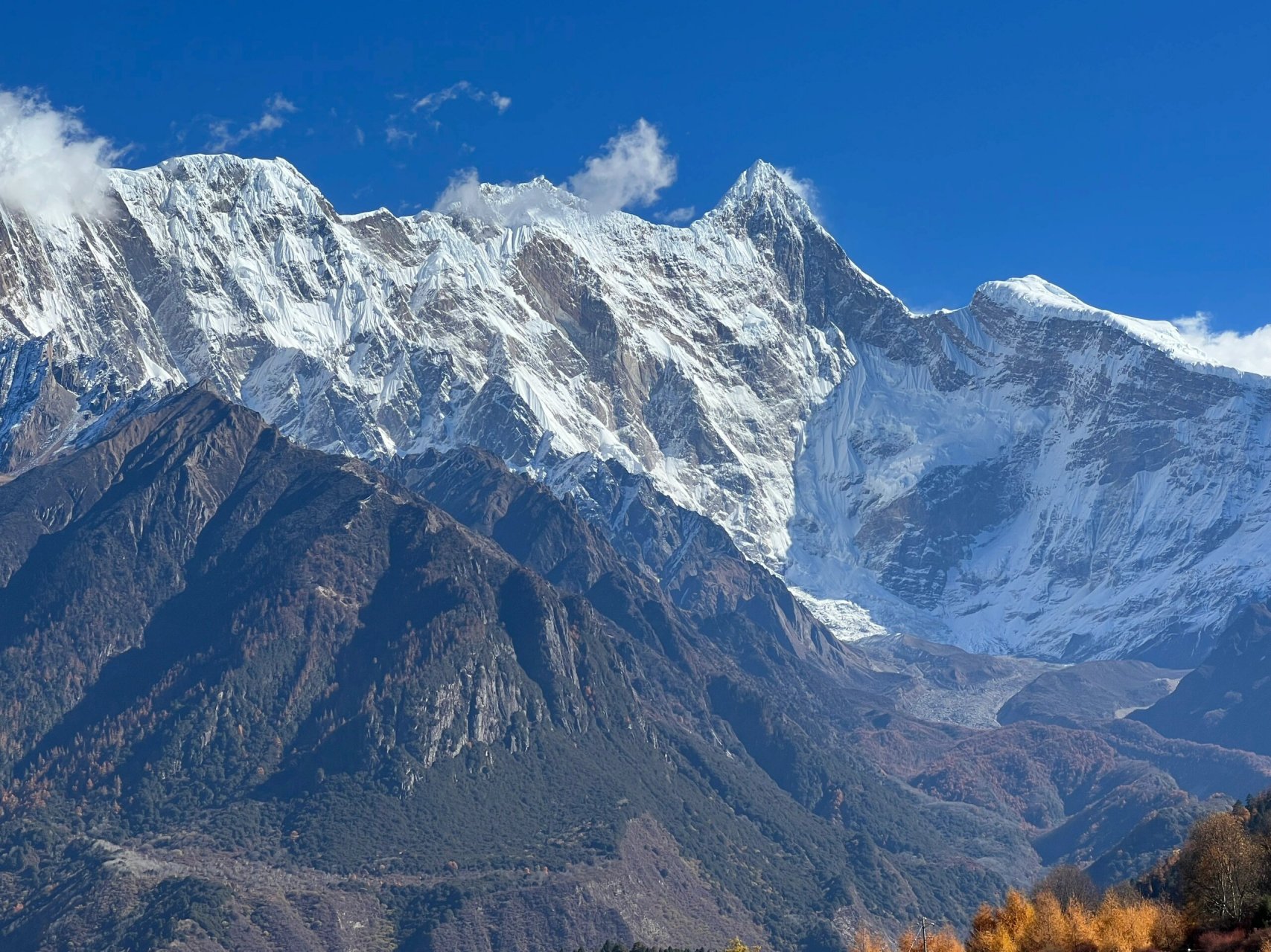 站在雪山下|十人九不遇 南迦巴瓦峰