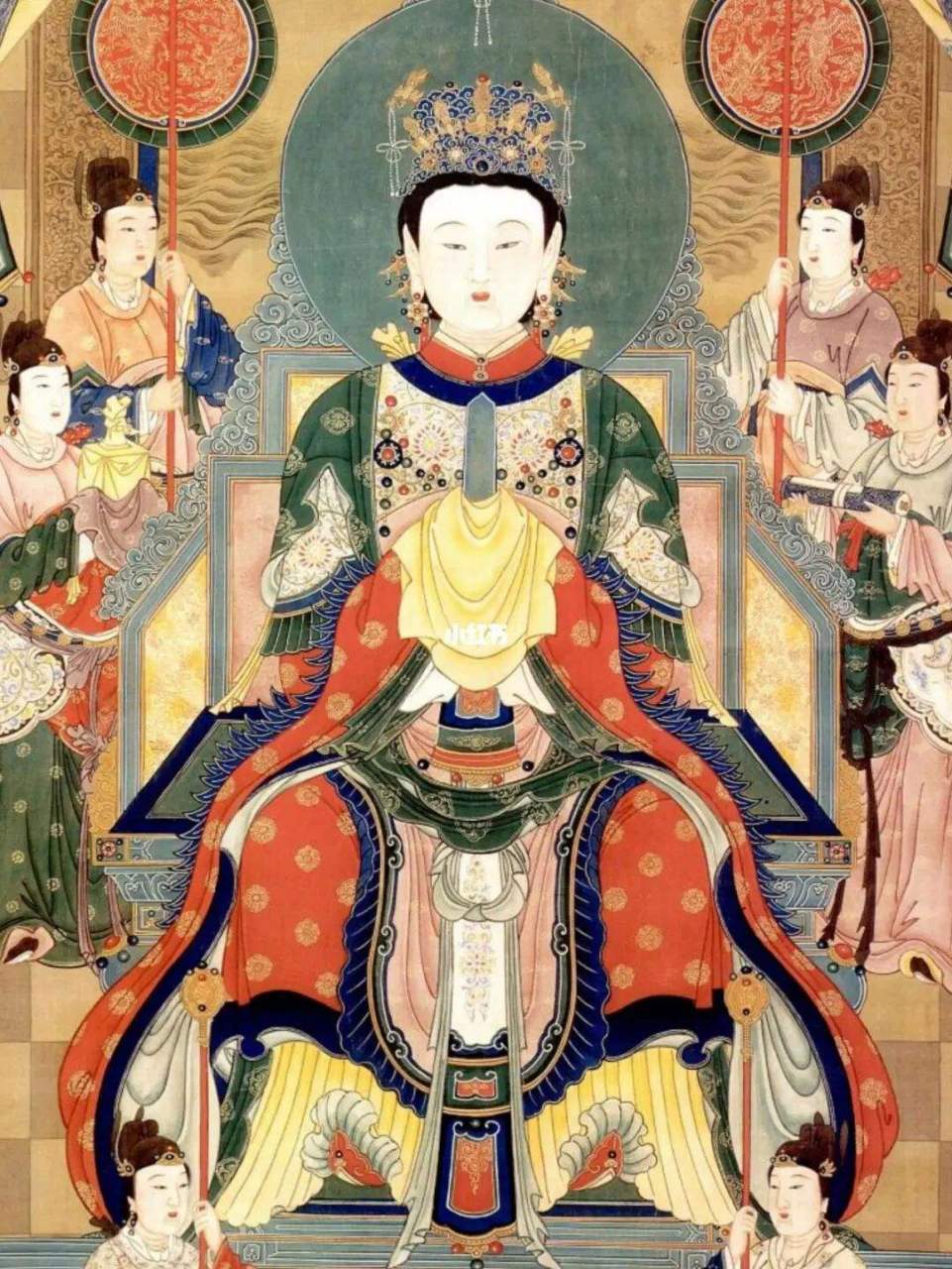 泰山奶奶,也被称为碧霞元君,是中国的民间传说人物
