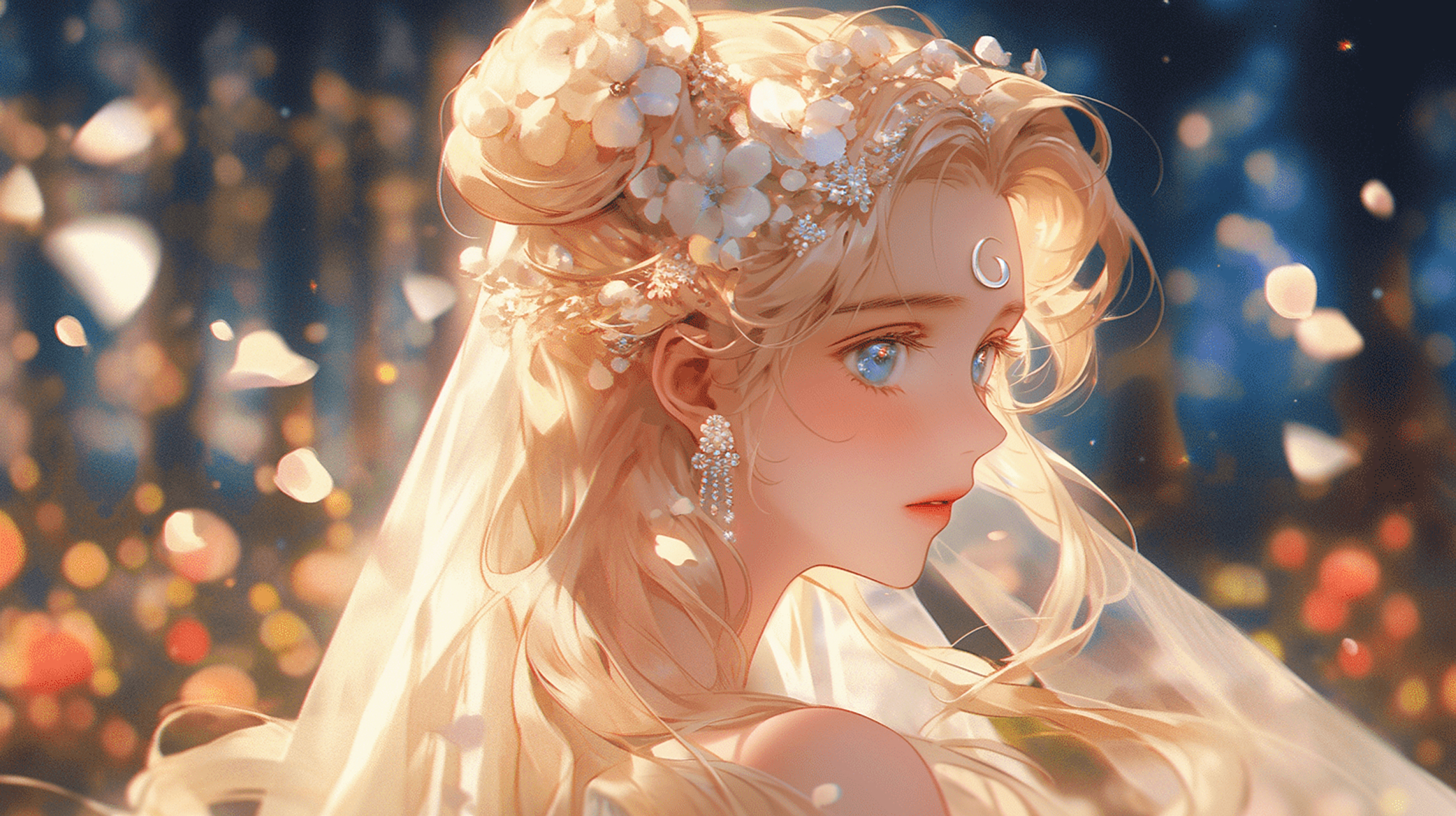 兼职婚纱模特水冰月 #手机壁纸# #ai绘画