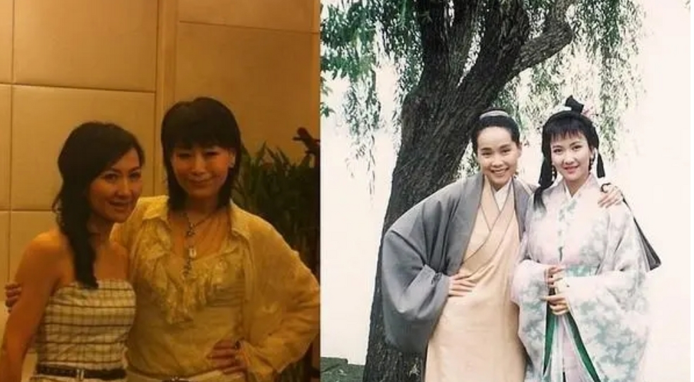 明星珍藏老照片:许仙和小青.