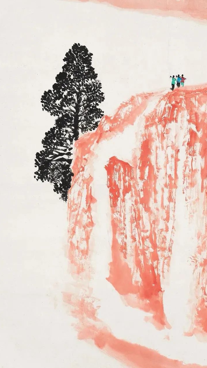 艺海拾贝丨中国画阔远式构图的特点