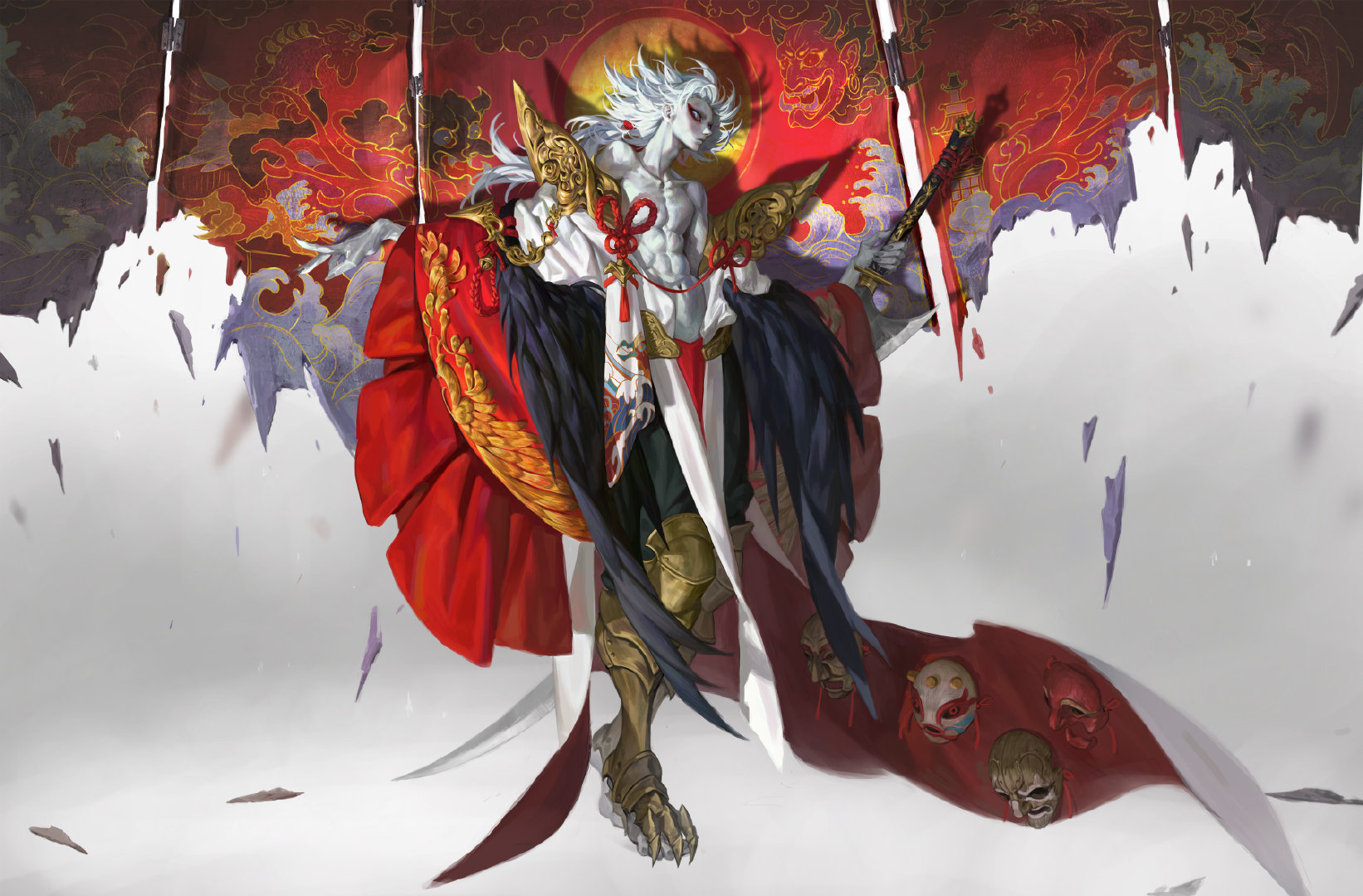 画风真的是太好看了!神仙太太～画师twi:zero_q_0q