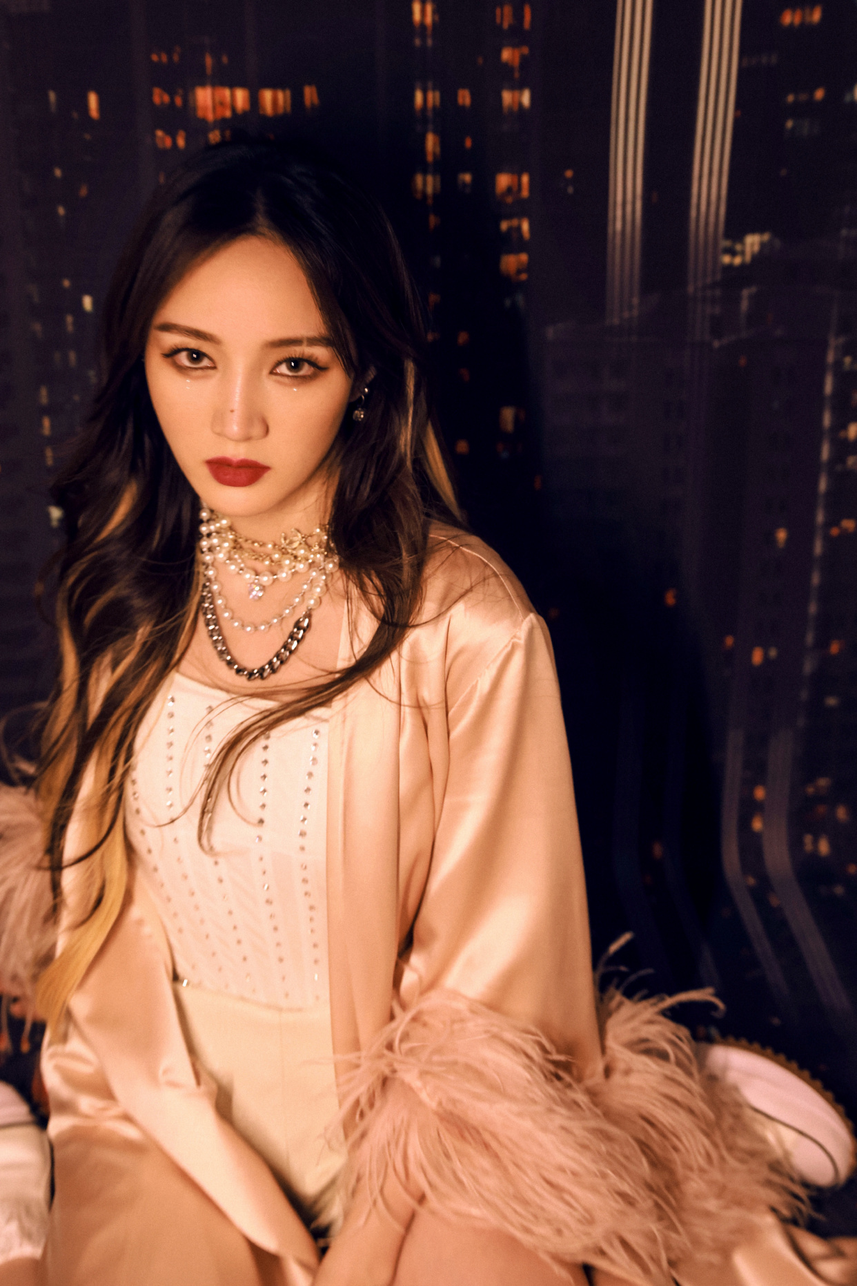 明星写真美图|孟佳