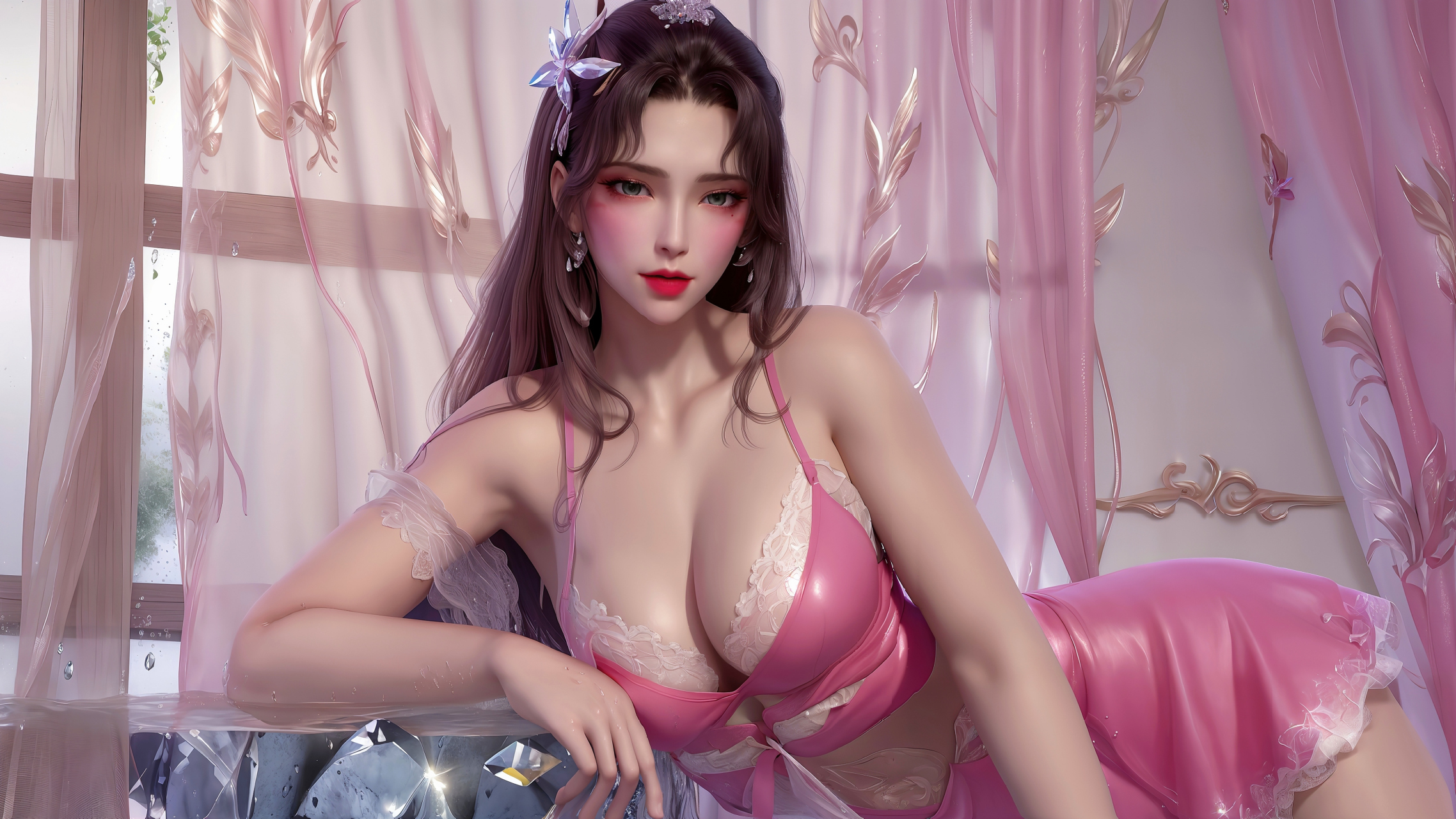 完美世界天狐仙子电脑壁纸2#国漫女神# #动漫壁纸# #国漫# #完美世界