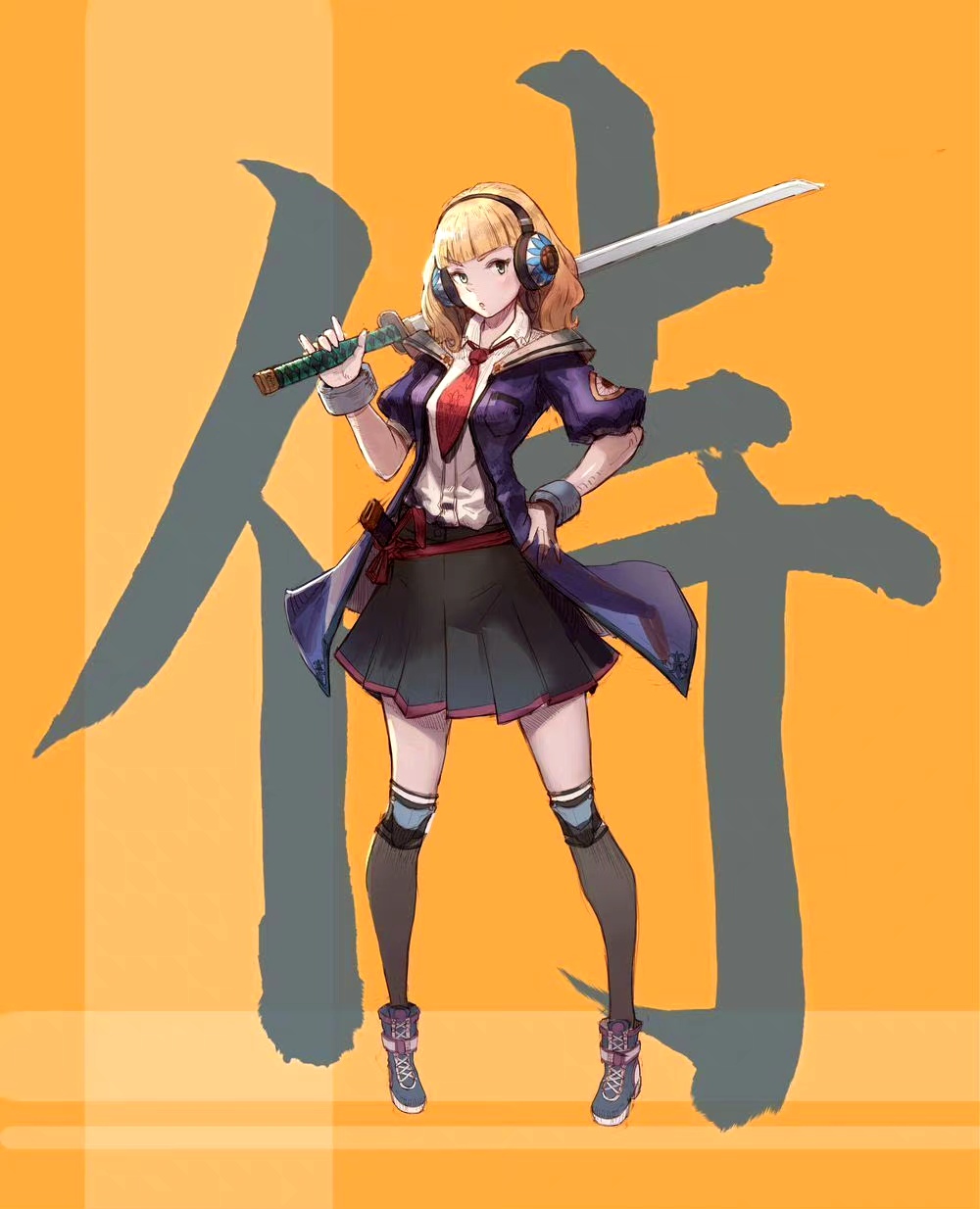 画师daniel kim 动漫人物设定作品欣赏