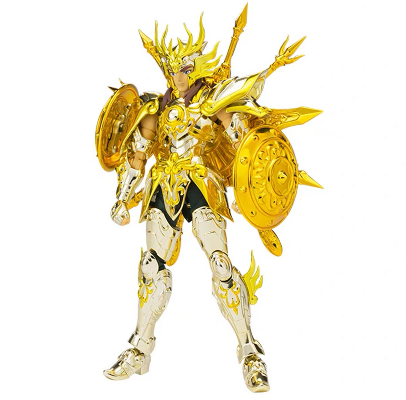 圣斗士 圣衣神话ex 神黄金天秤座童虎 黄金魂 天平!