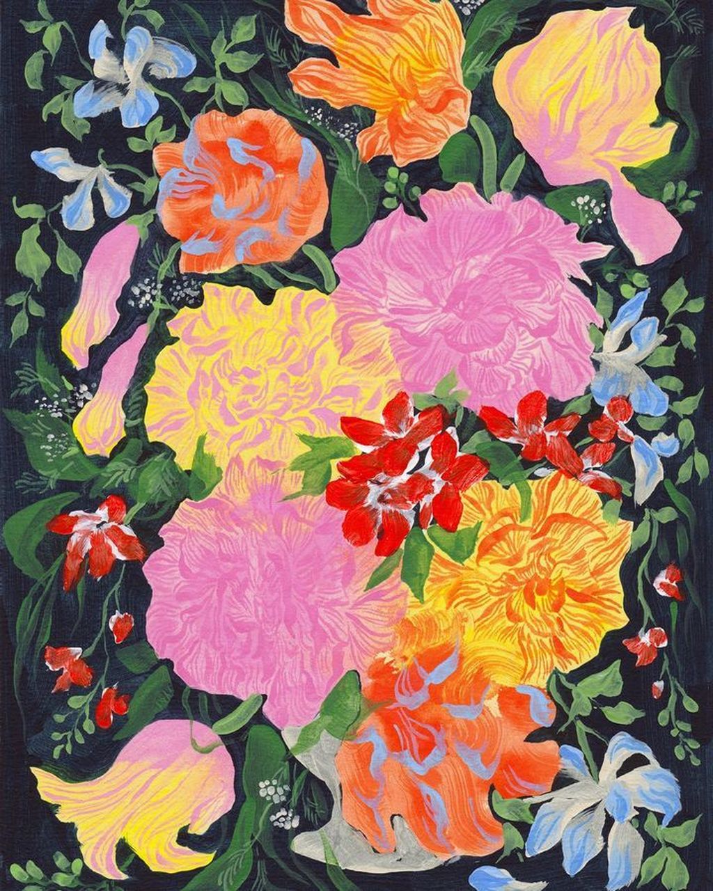 画师yukiko.noritake作品 #绘画欣赏# #今日星座运势