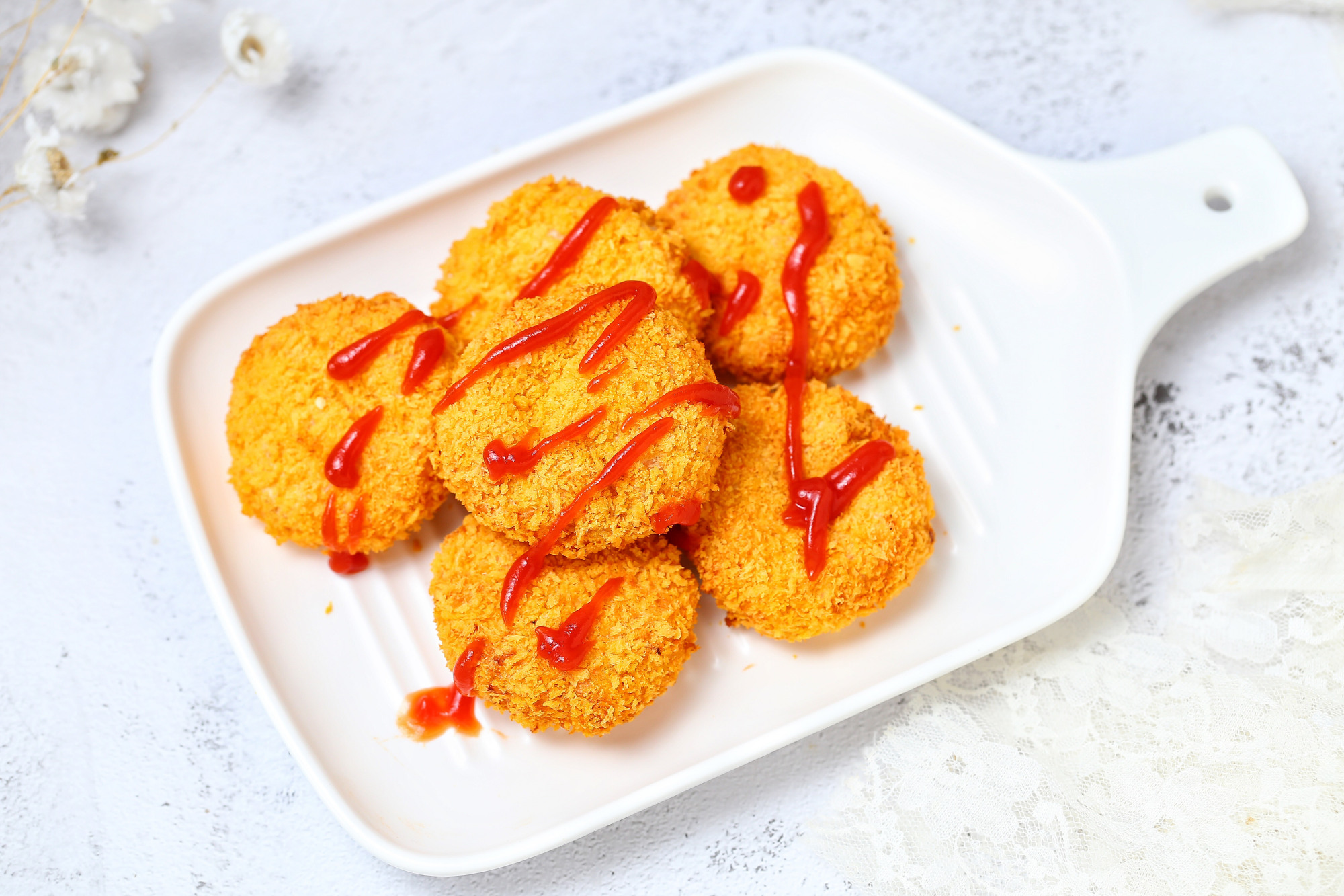 无需油炸的鲜虾饼,营养丰富含钙量高,低脂美味不上火,老少皆宜