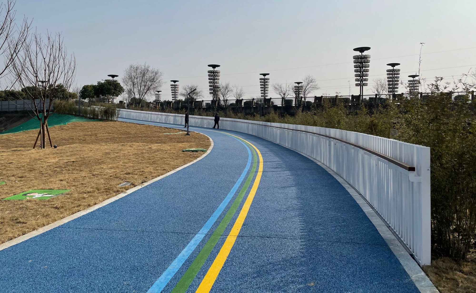 新都区新建成"毗河绿道·体育运动公园",超高颜值点燃朋友圈