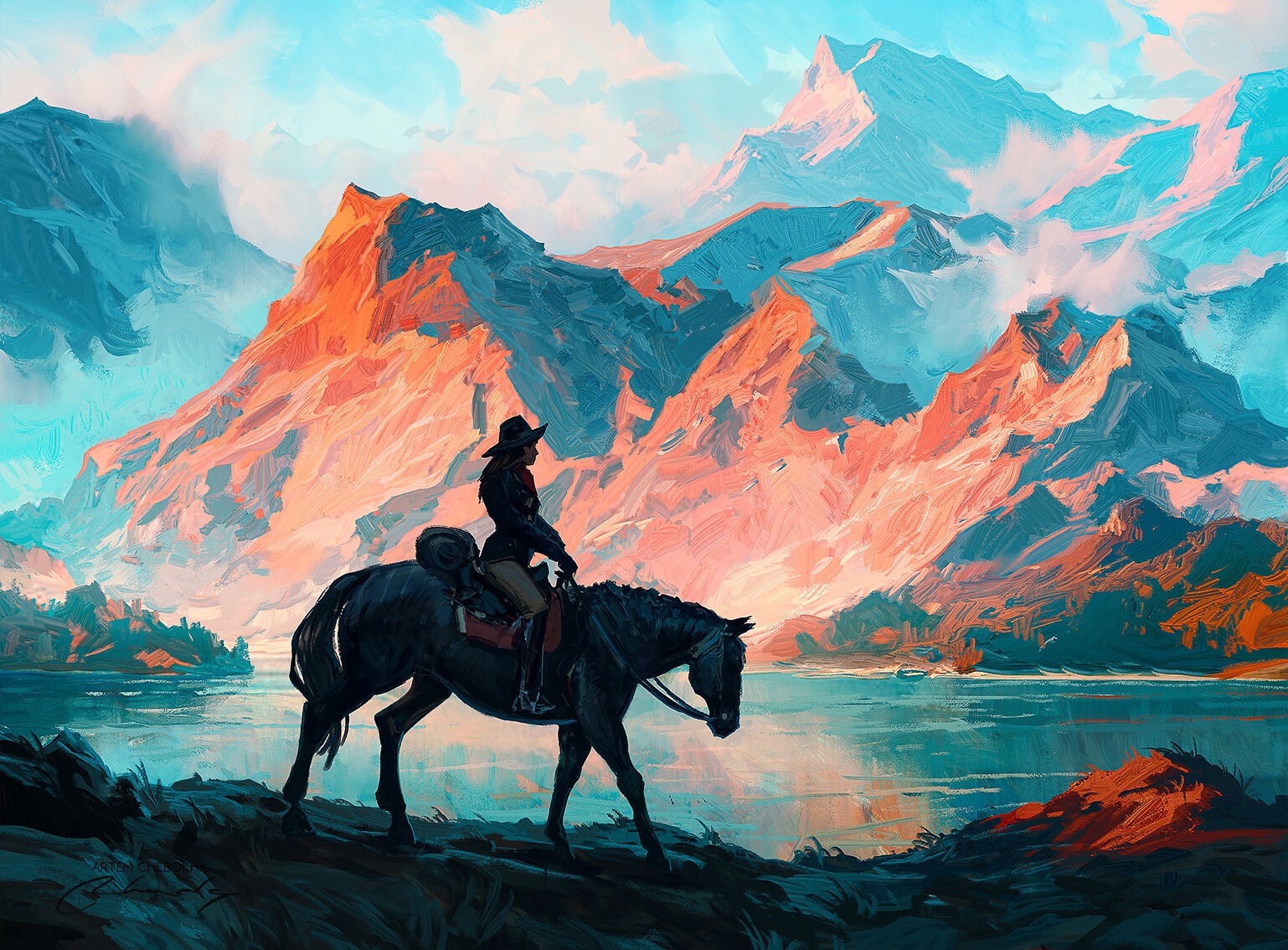 画师artem chebokha插画作品欣赏