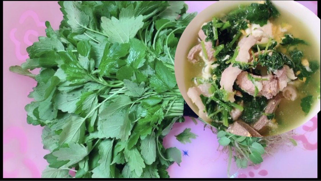 潮汕女人早餐都爱吃益母草猪肝汤,这样做好吃又营养益处多多