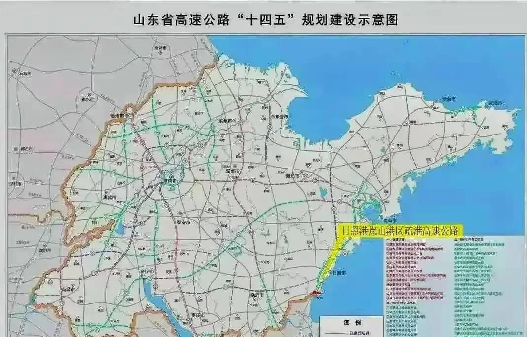 2021-2022年山東新建高速公路出爐!