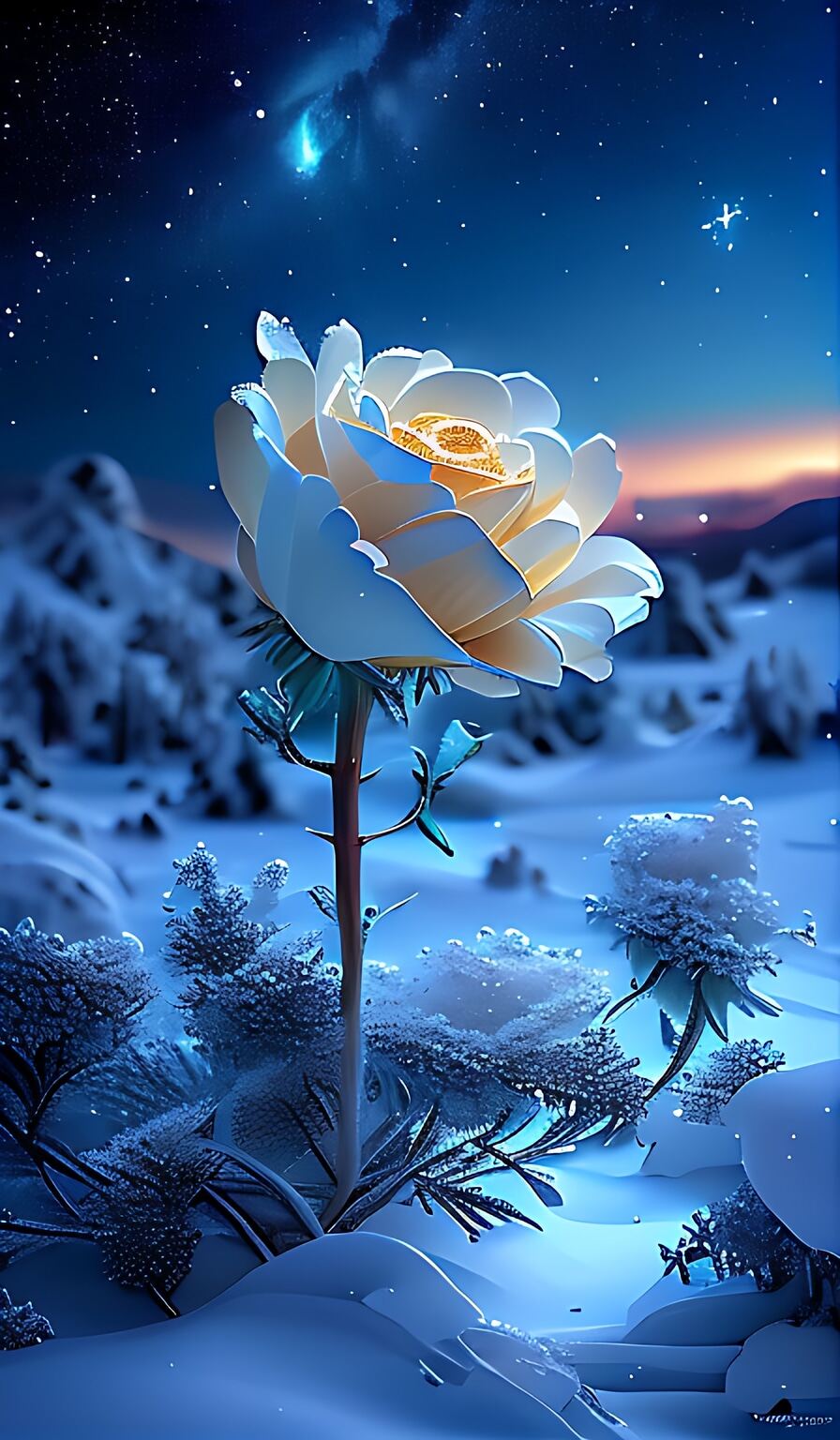 蓝玫瑰手机壁纸图片图片