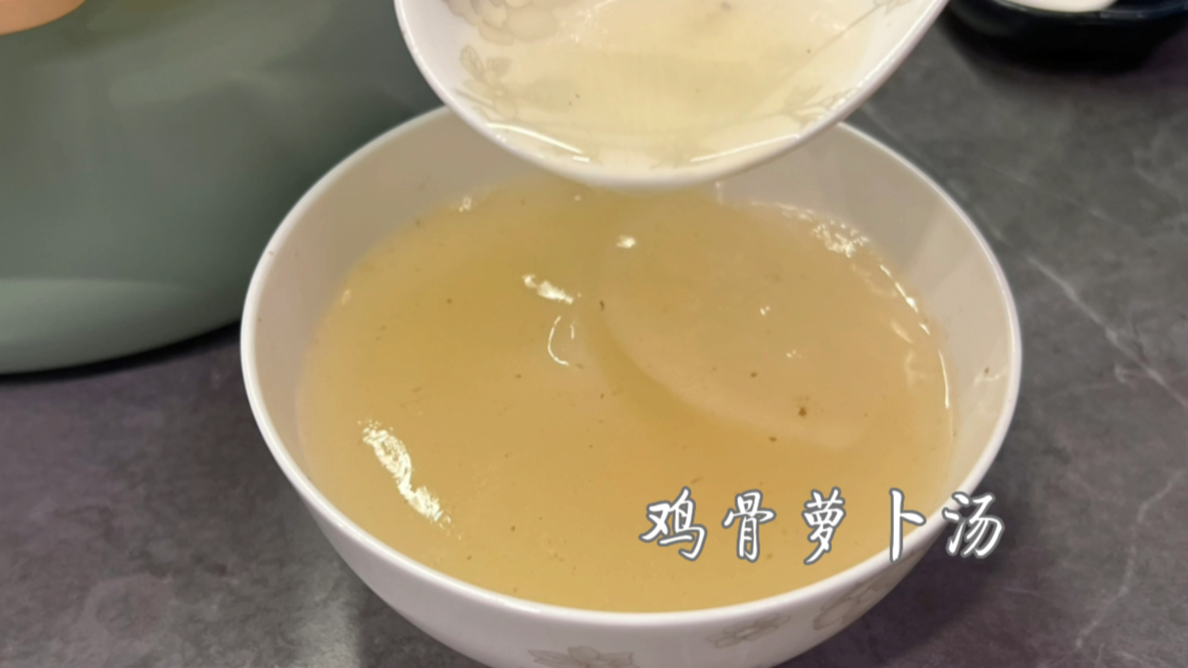 鸡骨萝卜汤,用简单的方法做好喝的萝卜汤