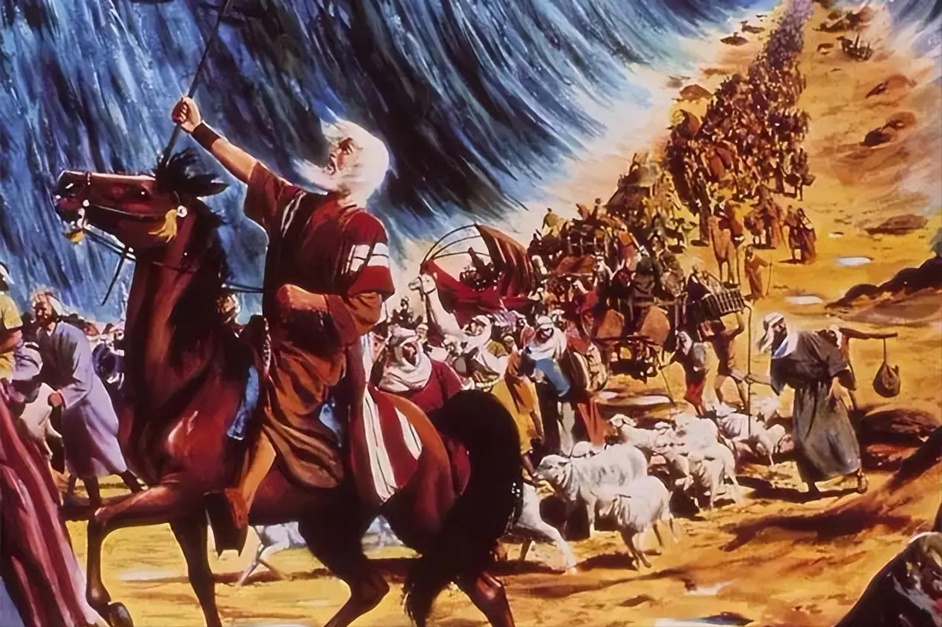 《旧约》中记载的历史,摩西出埃及记,古代犹太民族的奋斗历程 02 在