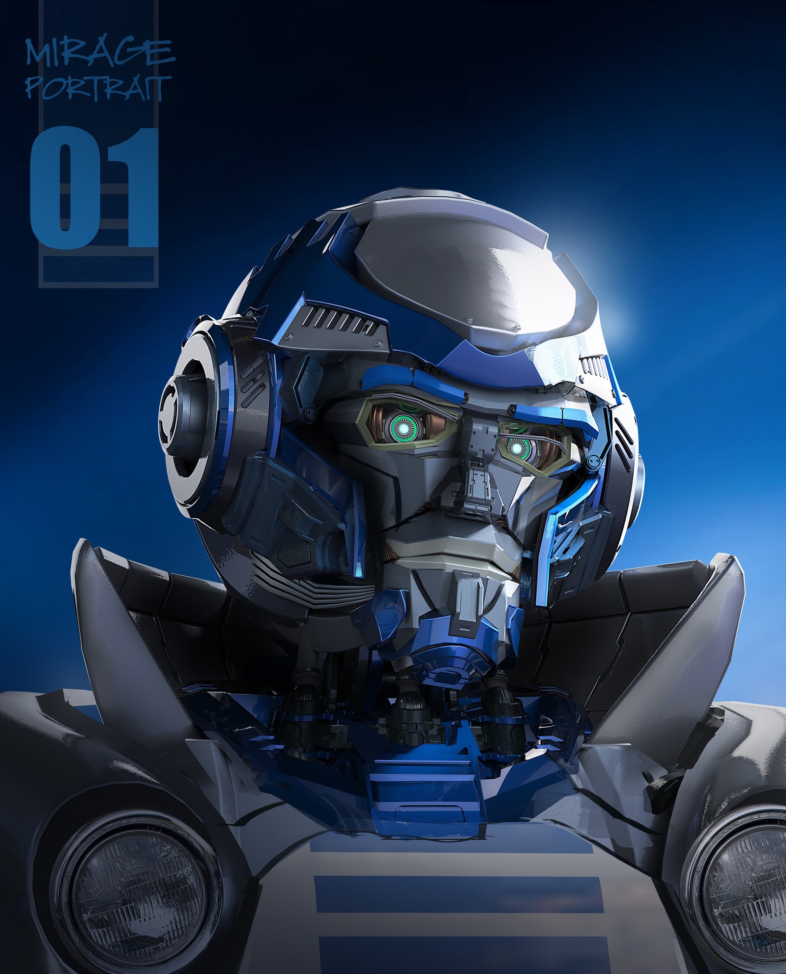 电影《变形金刚:超能勇士崛起》角色设定插画再更新