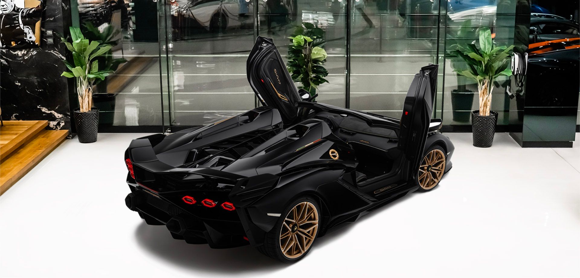 每日超跑系列:2021兰博基尼sian roadster