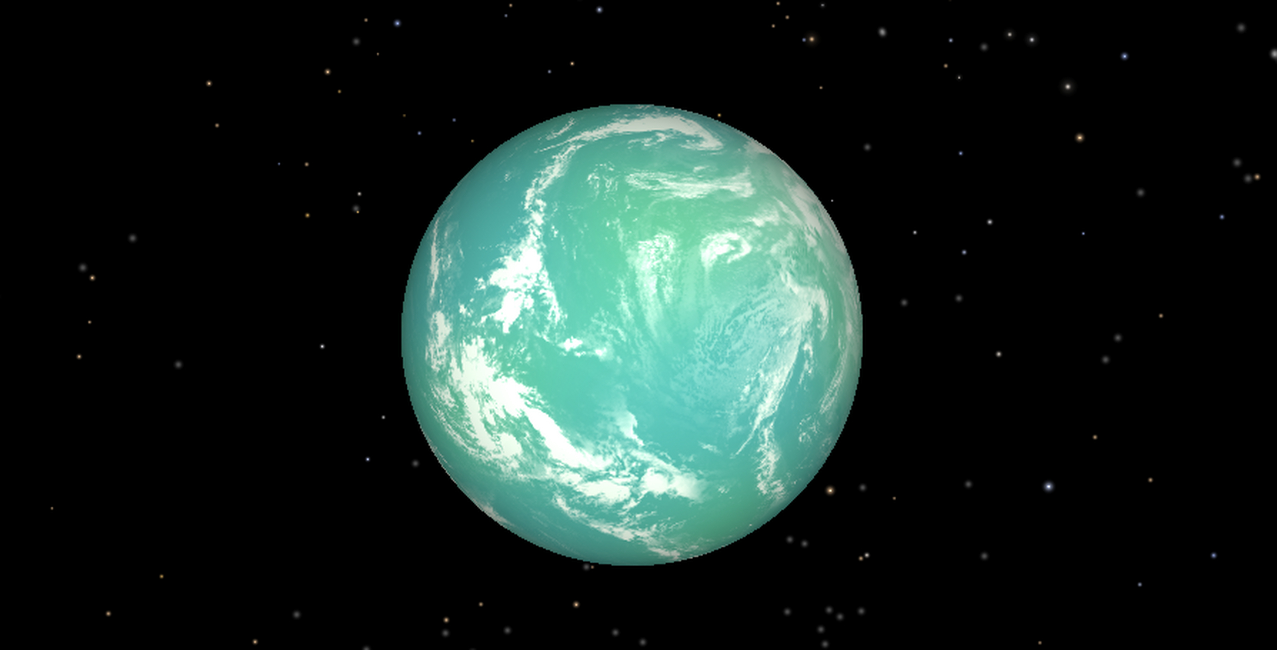 开普勒22b表面图片
