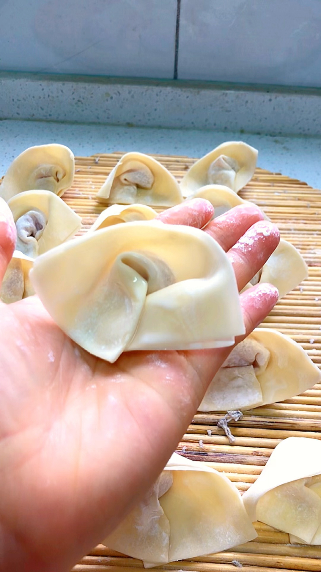 元宝馄炖包法