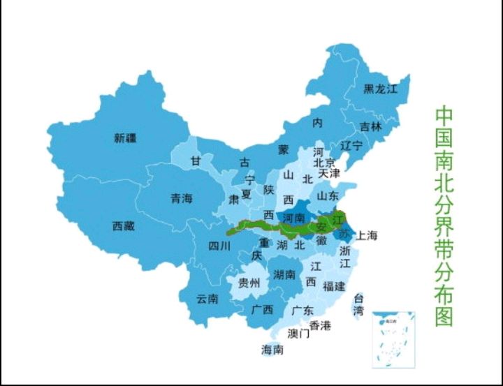 中国南北划分
