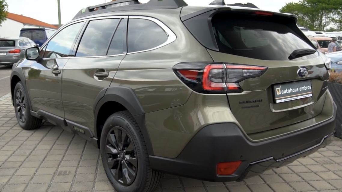 2024款斯巴鲁傲虎亮相!外观比宝马x5气派,全新2.4t发动机配四驱