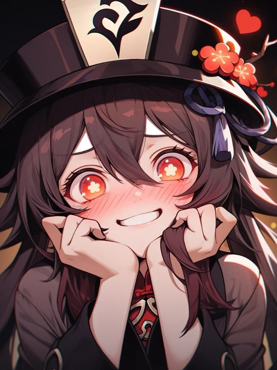 烟绯,胡桃 p站作者: tangrenlan  pixiv图id:109693847