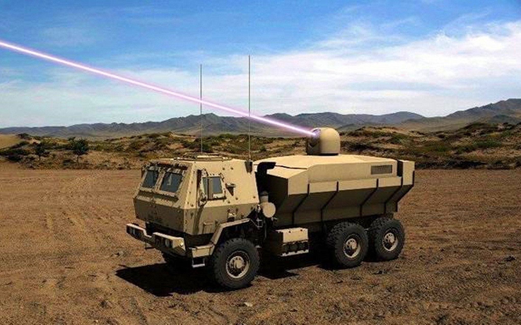 中国激光防空武器在沙特一战成名,取得全球首杀,真正领先了老美一大步