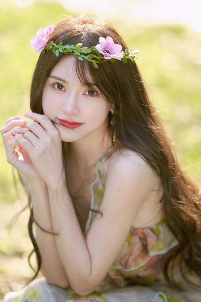 很仙气很美,森系女神范写真