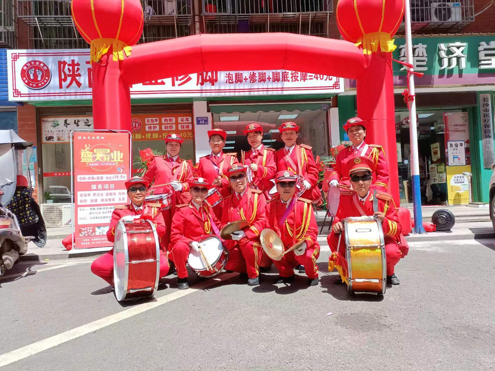 新都区腰鼓队宣传198x0233x5453生日腰鼓队庆祝开业军鼓队发传单游街