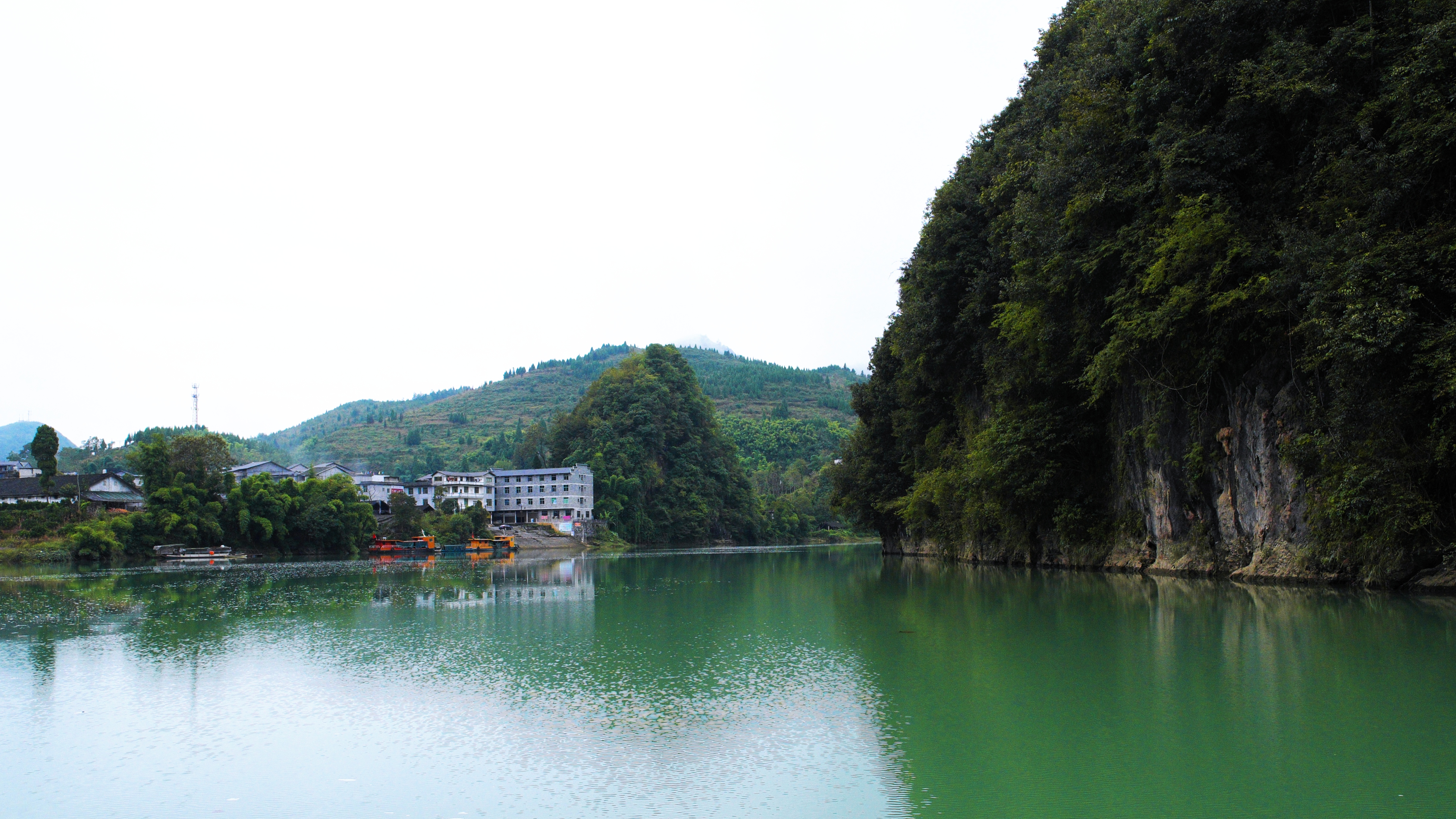 重庆酉阳后溪古镇风光